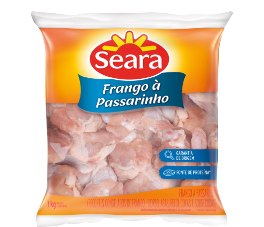 Frango Passarinho Pacote Congelada Minha Receita