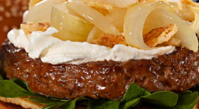 Hambúrguer Tradicional Seara Gourmet com Cream Cheese e Provolone Crocante