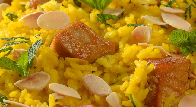 Arroz Prático com Lombo