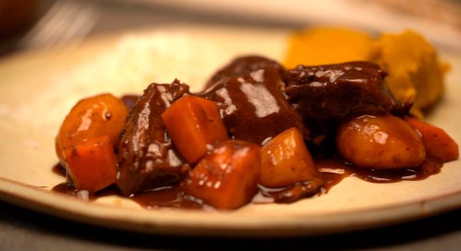 Carne de Panela com Legumes