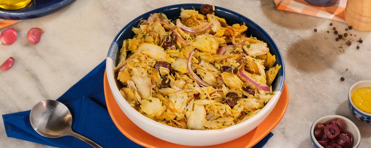 Salada de Bacalhau com Batatas