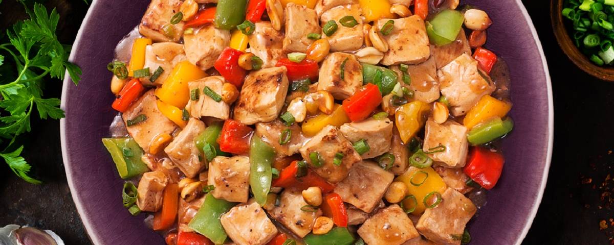 Tofu Xadrez - Presunto Vegetariano
