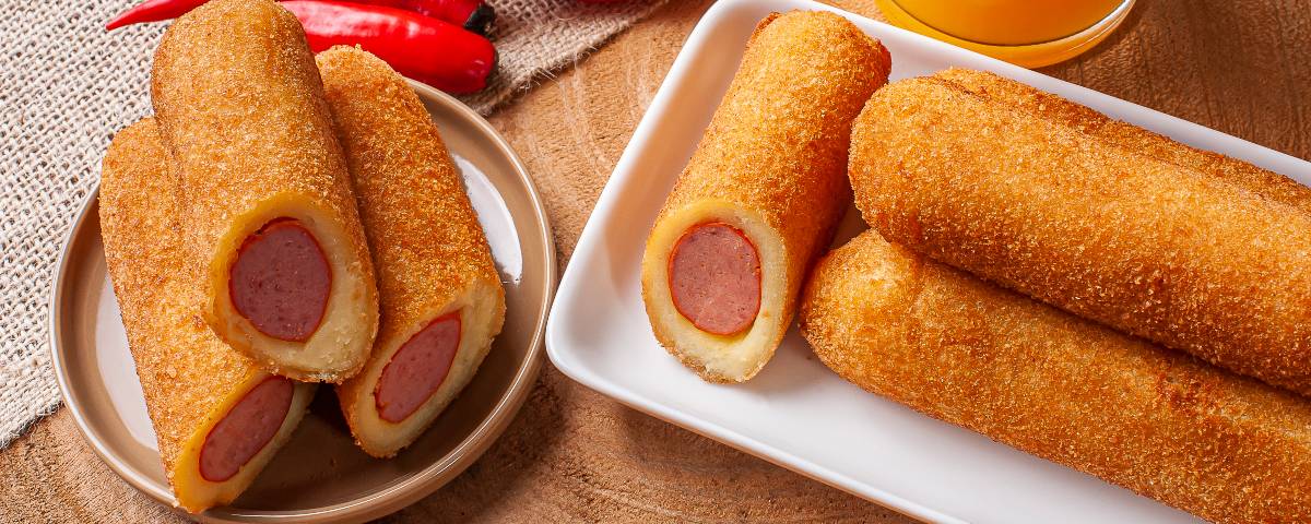 Salsicha empanada: aprenda a fazer um aperitivo fácil e saboroso para várias ocasiões