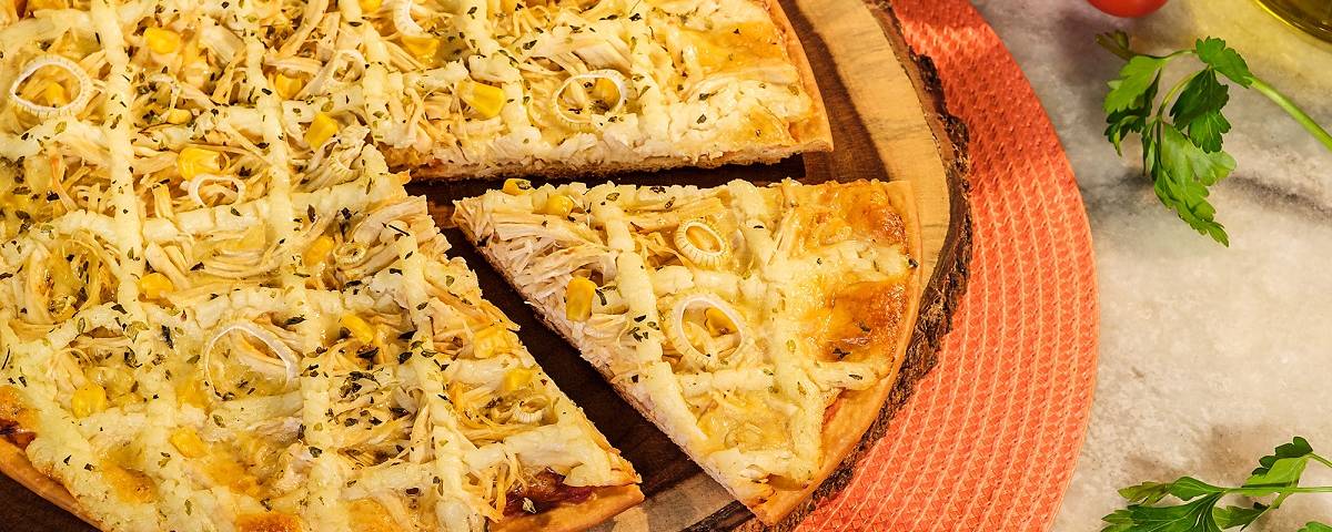 Pizza de Frango com Catupiry