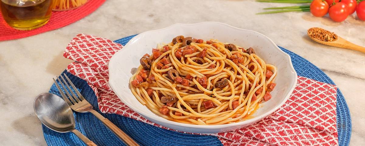 Macarronada De Calabresa Minha Receita