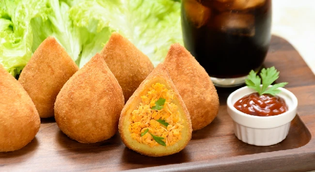 Coxinha de Frango Assada