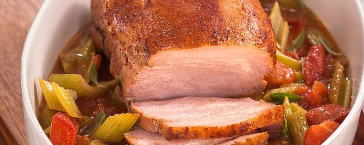 Como fazer pernil na panela de pressão