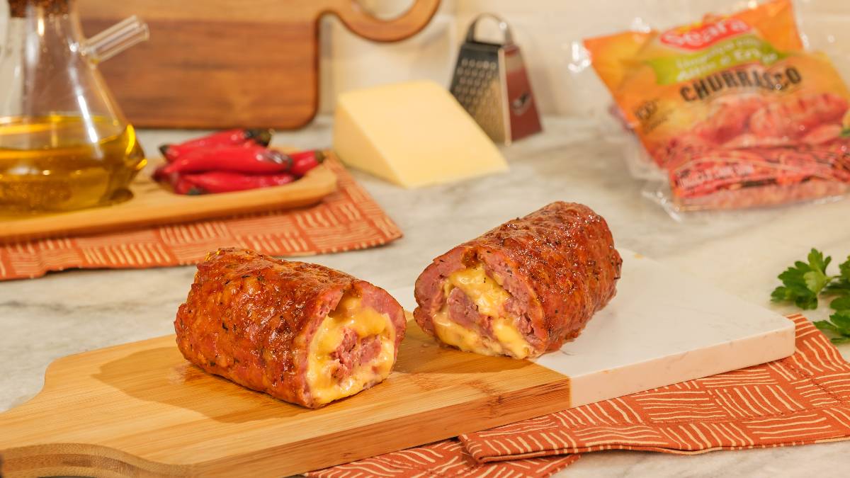 Rocambole de Linguiça