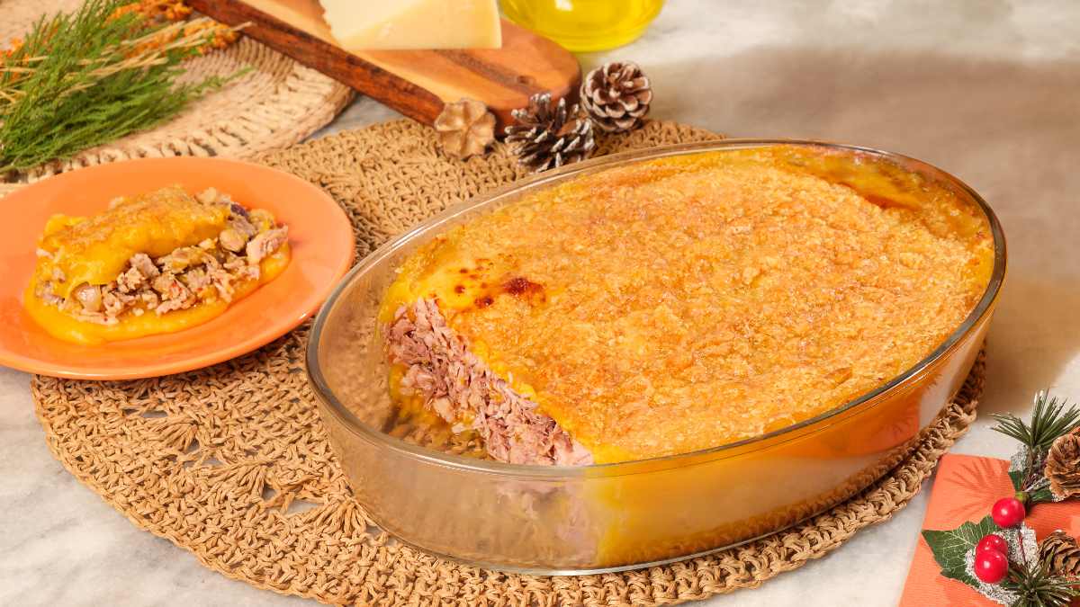 Escondidinho de Pernil