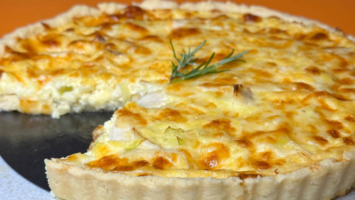 Quiche de Frango Fiesta Seara com Alho-Poró