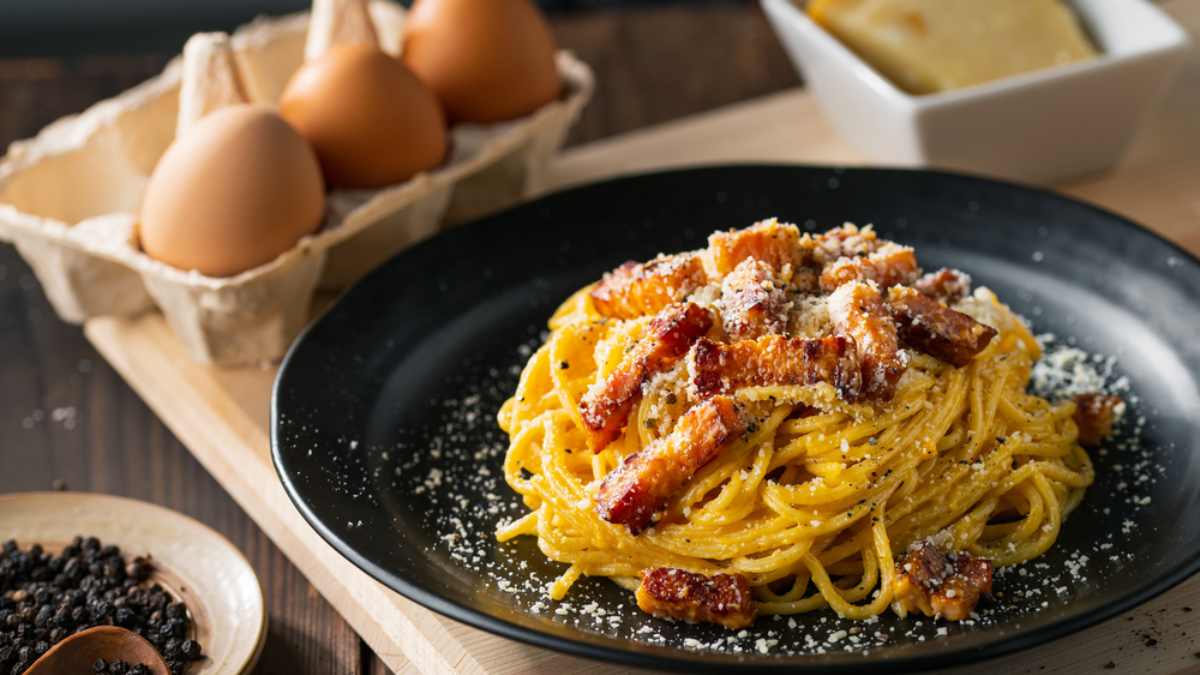 Use esse truque para o ovo do carbonara não empelotar