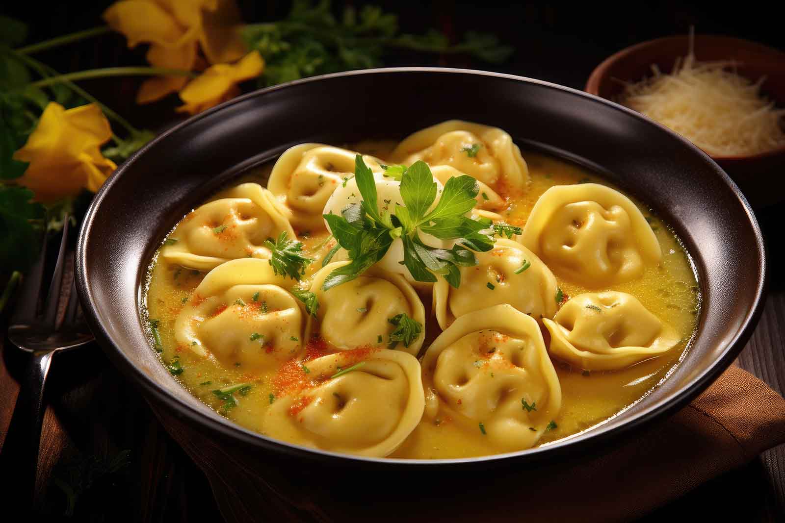 Cappelletti brodo