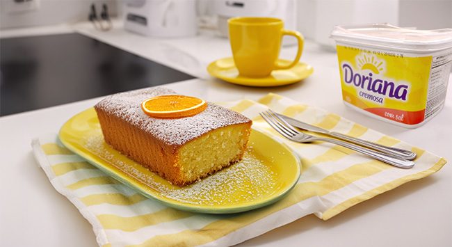 Bolo de laranja simples