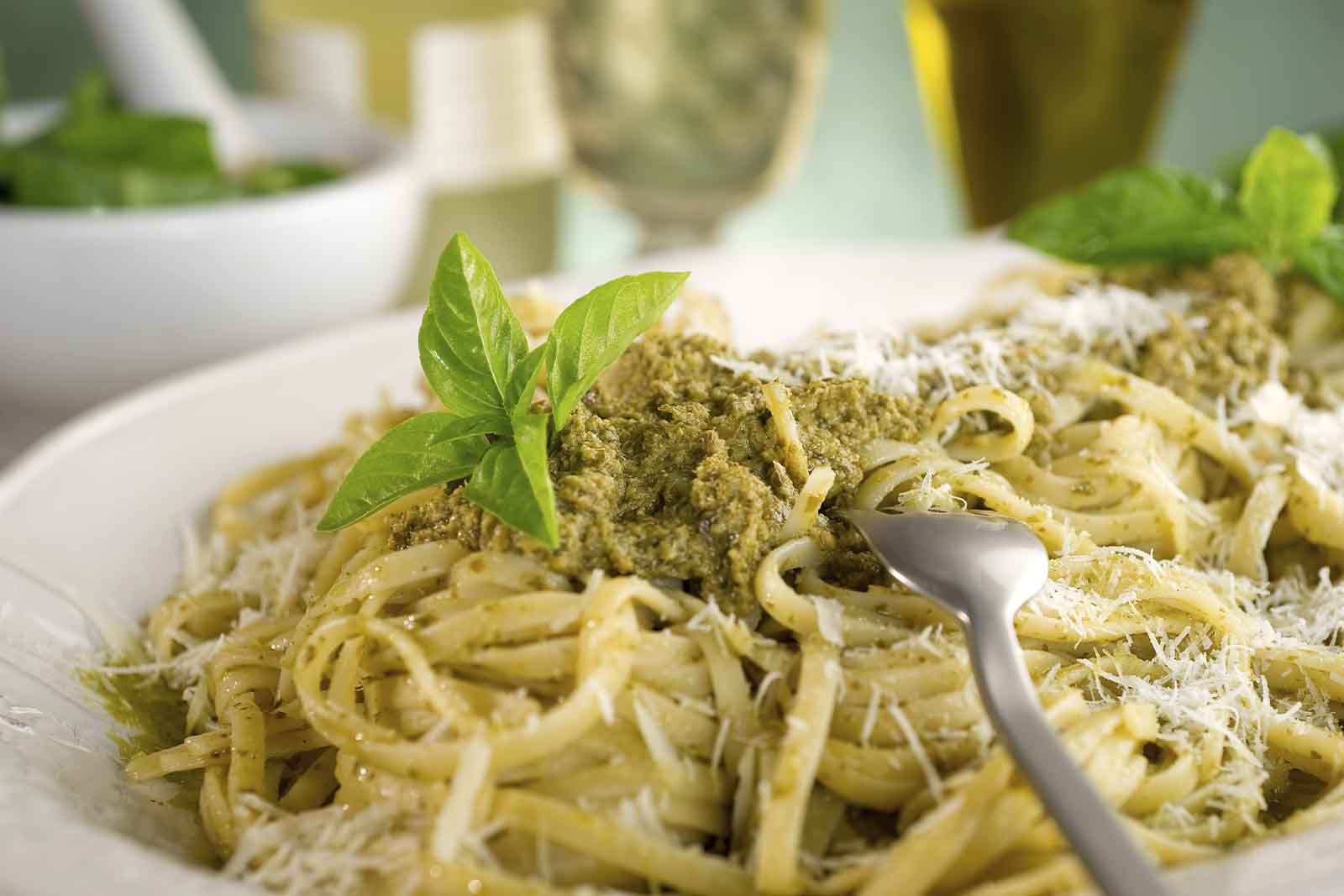 massa pesto italiana 