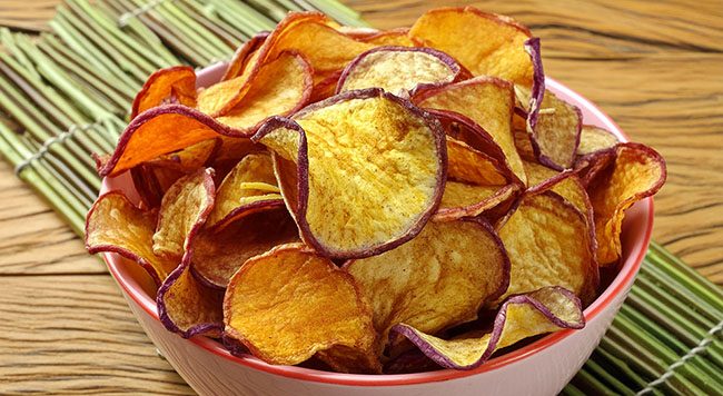 Batata doce frita - Minha Receita