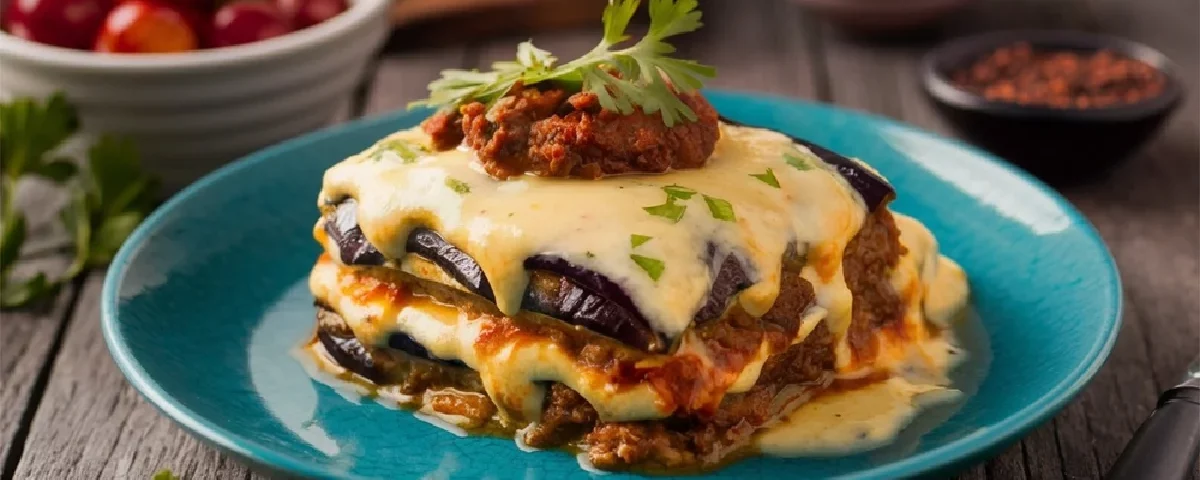 O que é moussaka? Conheça a lasanha de batata, berinjela e carne moída do Oriente Médio