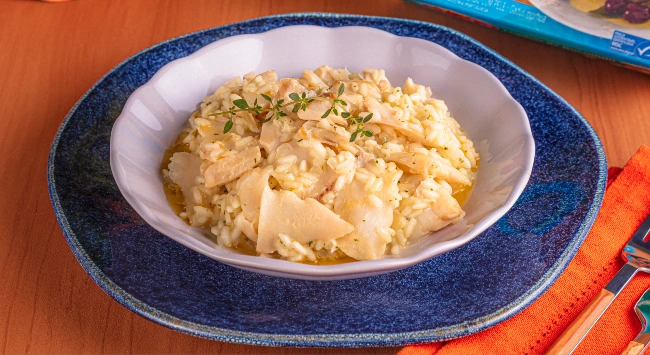 Risoto de Bacalhau